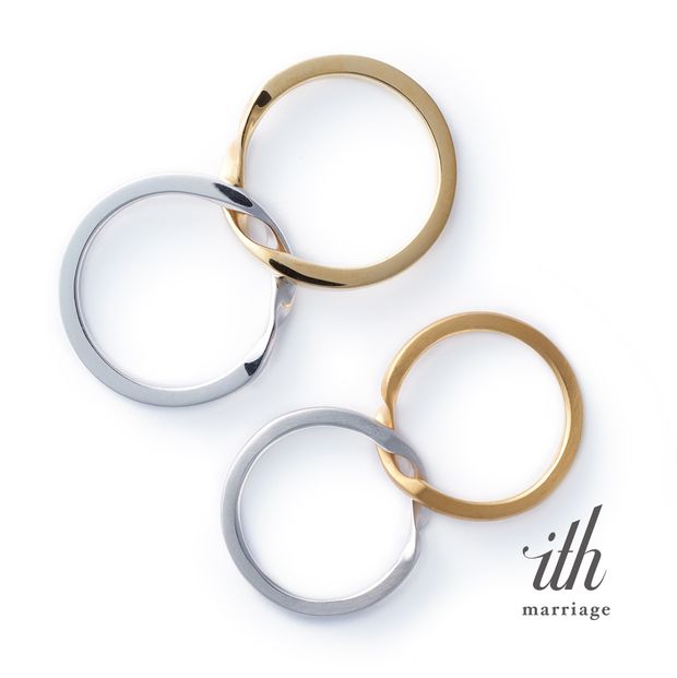 【ith(イズ)】【離れることのない二連リング】ジュメーリ / Gemelli
