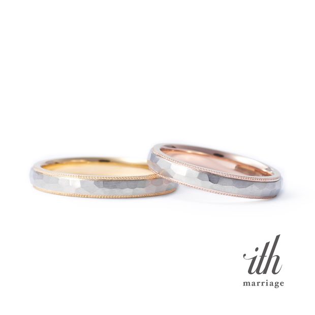 【ith(イズ)】【結婚指輪らしさもクラフト感も】コローレ / Colore