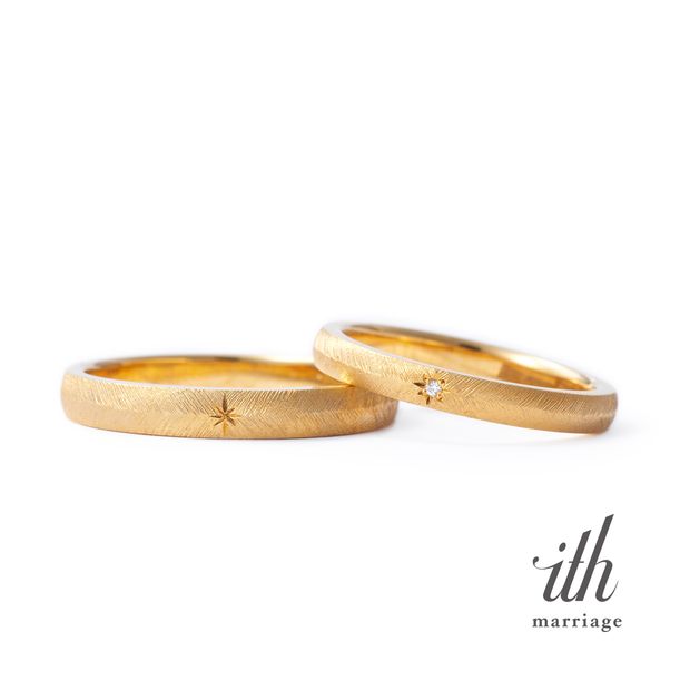 【ith(イズ)】【彫り込まれた星飾りのアクセント】ピウマ / Piuma