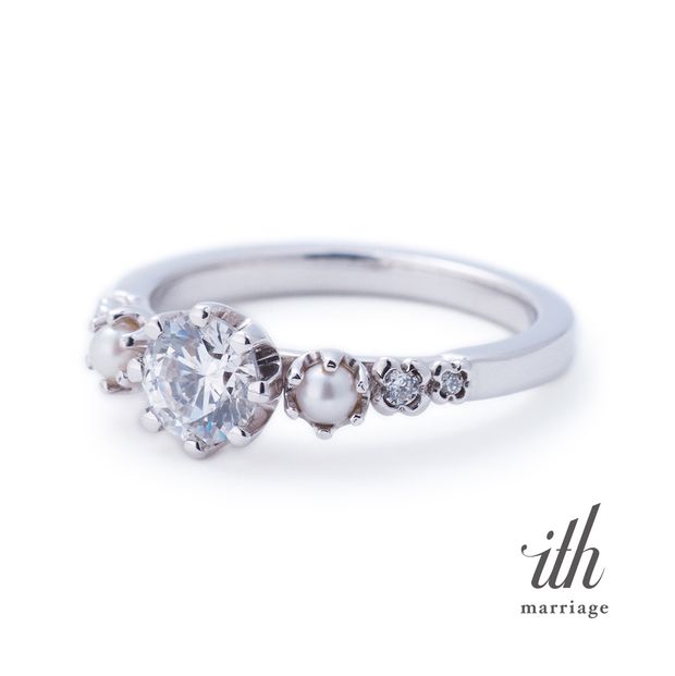 【ith(イズ)】【しっとり淑やかな真珠の輝き】リース / Wreath