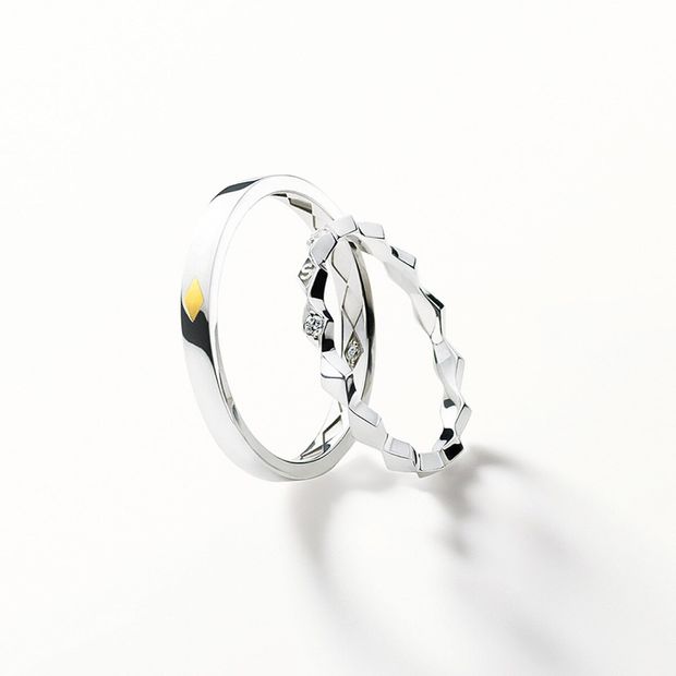 【GRACIS(グラシス)】【 AHKAH 】ロサンジュマリッジ リング