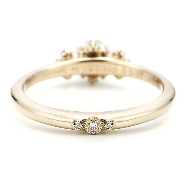 【GRACIS(グラシス)】【AbHeri 】 858ARO3 &ldquo;MINORI&rdquo; Grading diamond ring