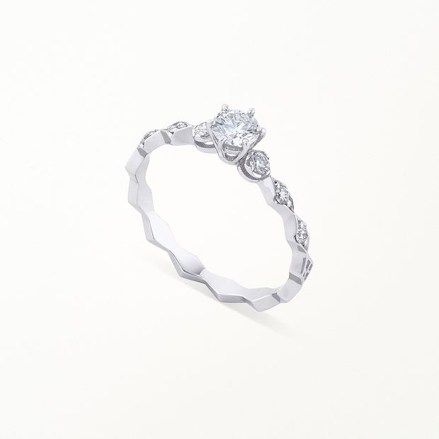 【GRACIS(グラシス)】【 AHKAH 】ロサンジュエンゲージリング