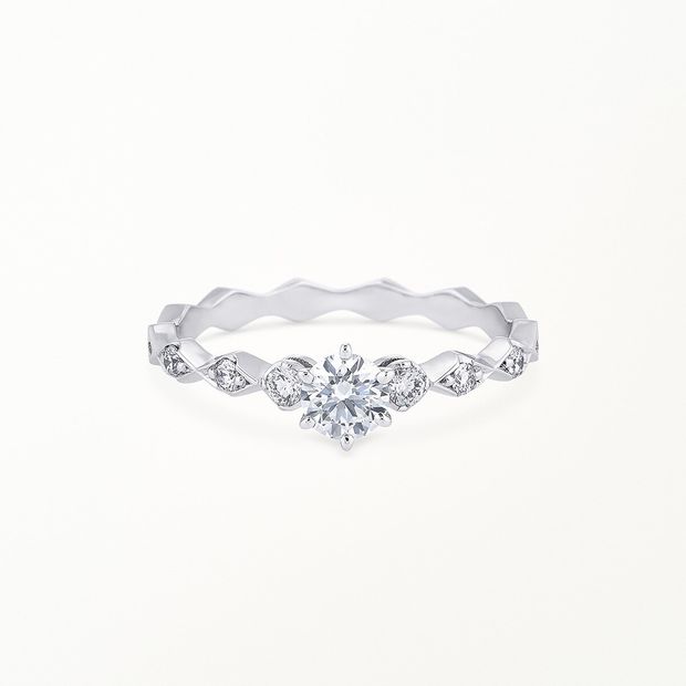 【GRACIS(グラシス)】【 AHKAH 】ロサンジュエンゲージリング