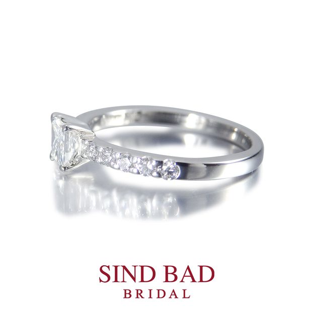 【SIND BAD(シンドバット)】【懿（うるわし）】プリンセスカットの華と気品