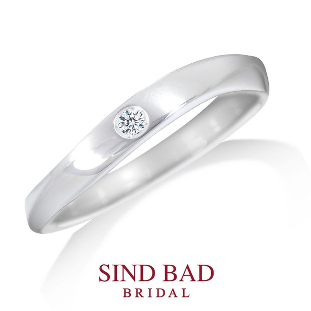 【SIND BAD(シンドバット)】【悠（はるか）】レディース ダイヤモンド1石・メンズ グラスビーズ 何気ない出会いが、日常に溶け込む 