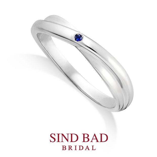 【SIND BAD(シンドバット)】かさね -KASANE- 【クロスタイプ】ダイヤモンド　サファイア アレンジオーダー