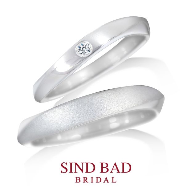 【SIND BAD(シンドバット)】【悠（はるか）】レディース ダイヤモンド1石・メンズ グラスビーズ 何気ない出会いが、日常に溶け込む 