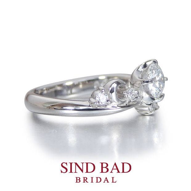 【SIND BAD(シンドバット)】【春舞（はるま）】10のダイヤが織りなす舞いと輝き