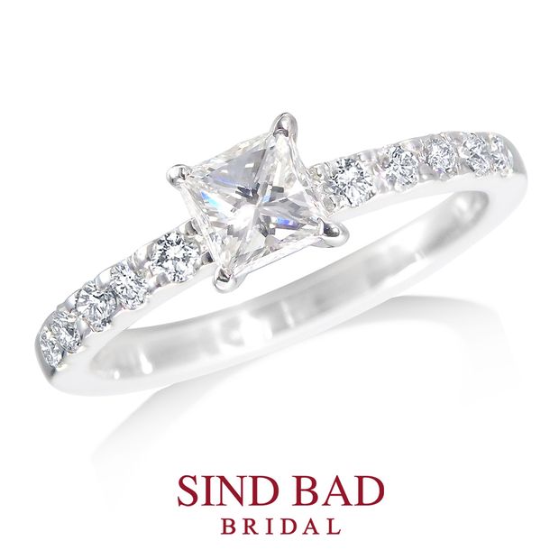 【SIND BAD(シンドバット)】【懿（うるわし）】プリンセスカットの華と気品