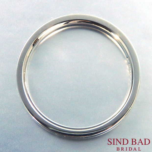 【SIND BAD(シンドバット)】ハーフエタニティ　リング　鍛造製法　0.2ct　婚約指輪・結婚指輪にも