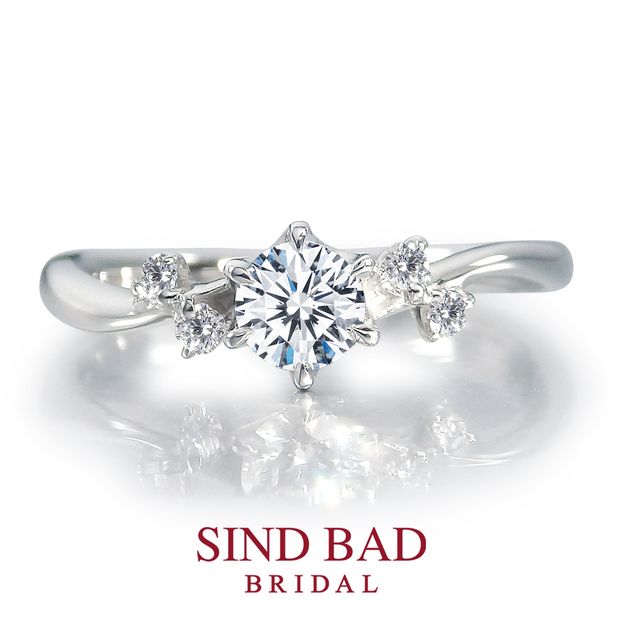 【SIND BAD(シンドバット)】【真珠星  スピカ】 春の夜空に煌めく五連星