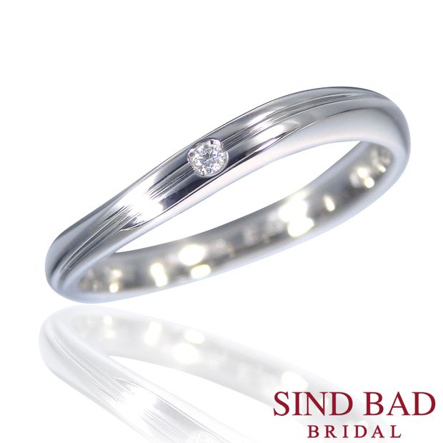 【SIND BAD(シンドバット)】香波 -Kaori- ウェーブタイプ　センターにラインのアクセント