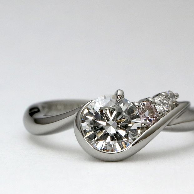 【入倉康ジュエリー工房】オーダーメイド事例◆海　カスタマイズ