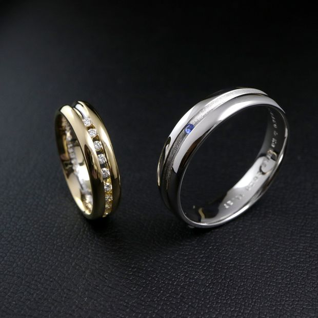 【入倉康ジュエリー工房】オーダーメイド事例◆結　カスタマイズ