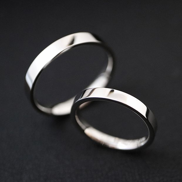 【入倉康ジュエリー工房】オーダーメイド事例◆フルオーダー　平打ち