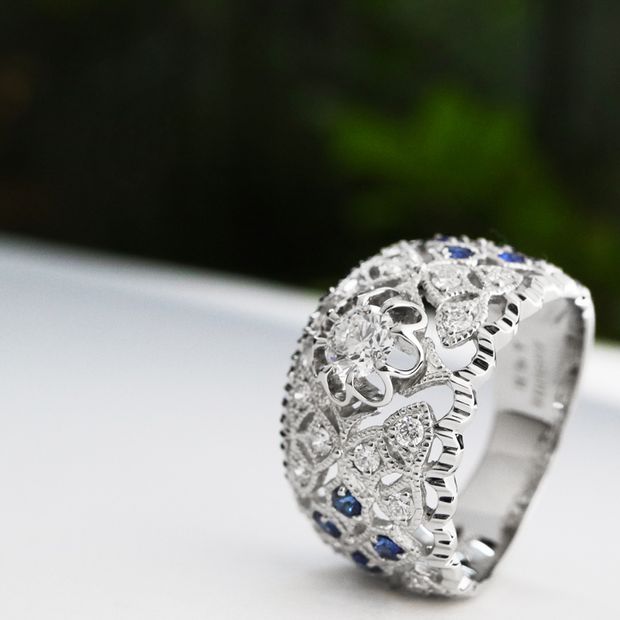 【入倉康ジュエリー工房】オーダーメイド事例◆デザイン№m32a　カスタマイズ