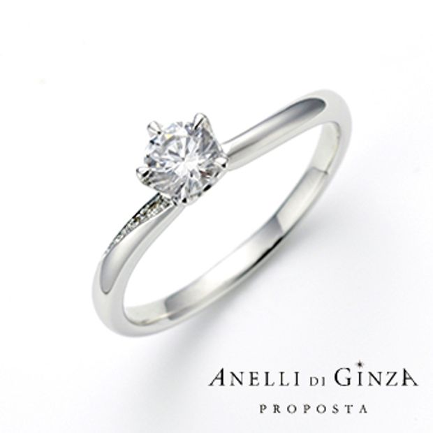 【JEWEL SEVEN BRIDAL(ジュエルセブンブライダル)】ANELLI DI GINZA PROPOSTA  -gardenia-