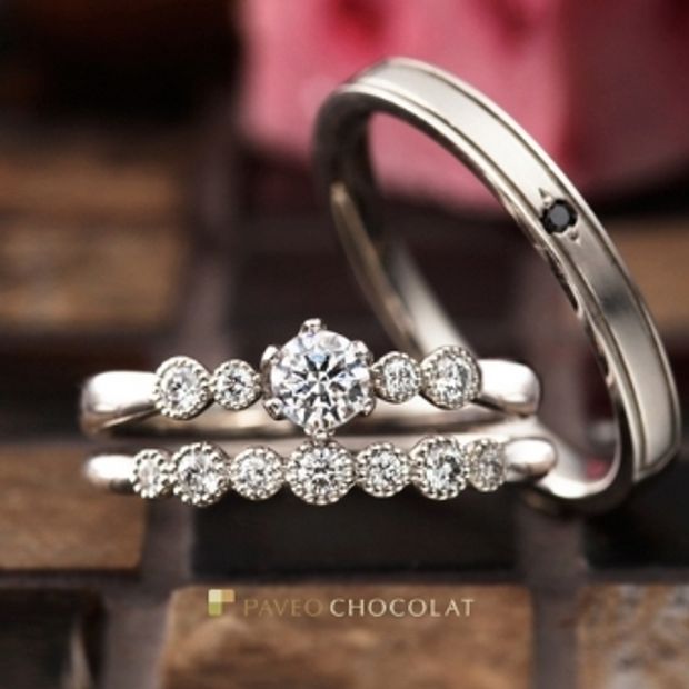 【JEWEL SEVEN BRIDAL(ジュエルセブンブライダル)】PAVEO CHOCOLAT  BALLOON-バルーン-