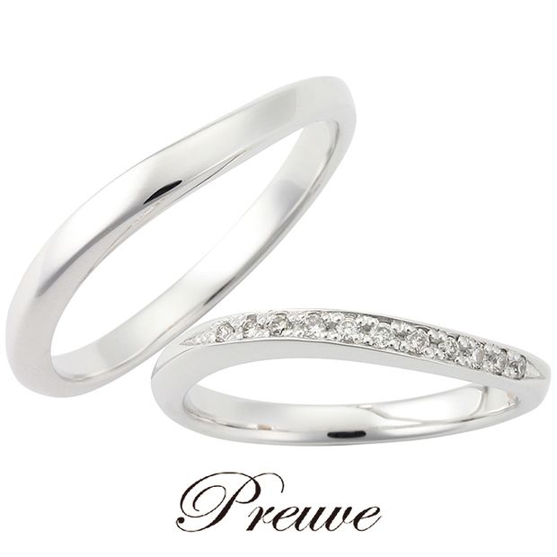 【JEWEL SEVEN BRIDAL(ジュエルセブンブライダル)】プルーヴ　マリッジリング　【LU00045】【LU00050】