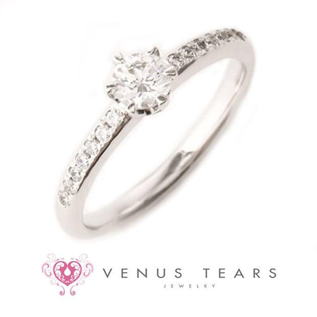 【VENUS TEARS(ヴィーナスティアーズ)】0.3ctダイヤ込み価格｜【SSE4-03】