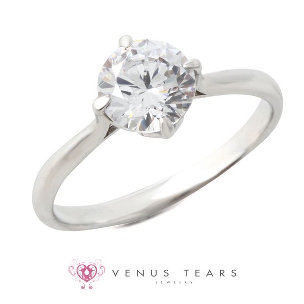 【VENUS TEARS(ヴィーナスティアーズ)】1ctダイヤ【ER1-10】