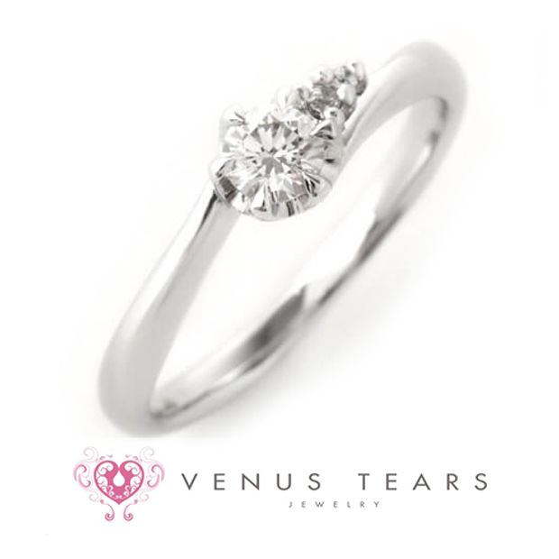 【VENUS TEARS(ヴィーナスティアーズ)】0.2ctダイヤ込み価格｜【FES68-02】