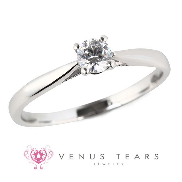 【VENUS TEARS(ヴィーナスティアーズ)】0.2ctダイヤ込み価格｜【ForeRosesEG-02】