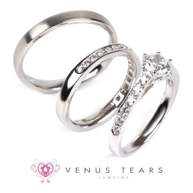 【VENUS TEARS(ヴィーナスティアーズ)】《3本セット》｜0.5ctダイヤ込み価格｜【601】