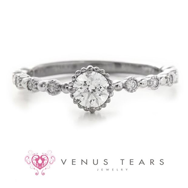 【VENUS TEARS(ヴィーナスティアーズ)】0.3ctダイヤ込み価格｜【03B-0349】