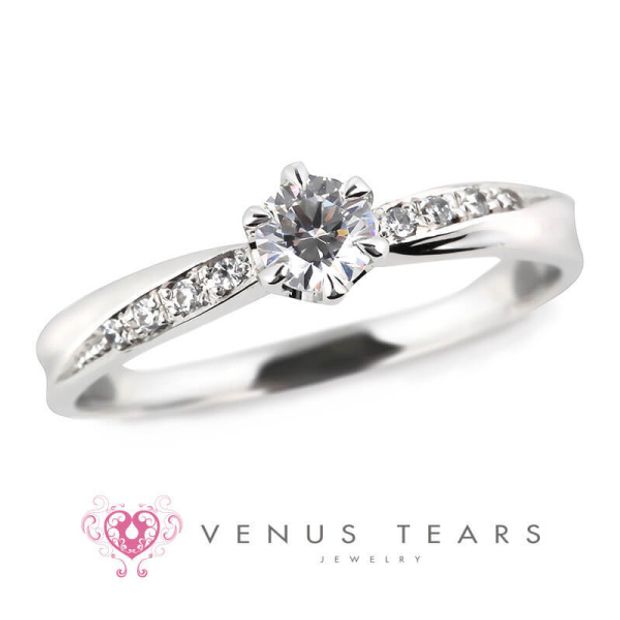 【VENUS TEARS(ヴィーナスティアーズ)】【RQ23-02】0.2ctダイヤ込み価格