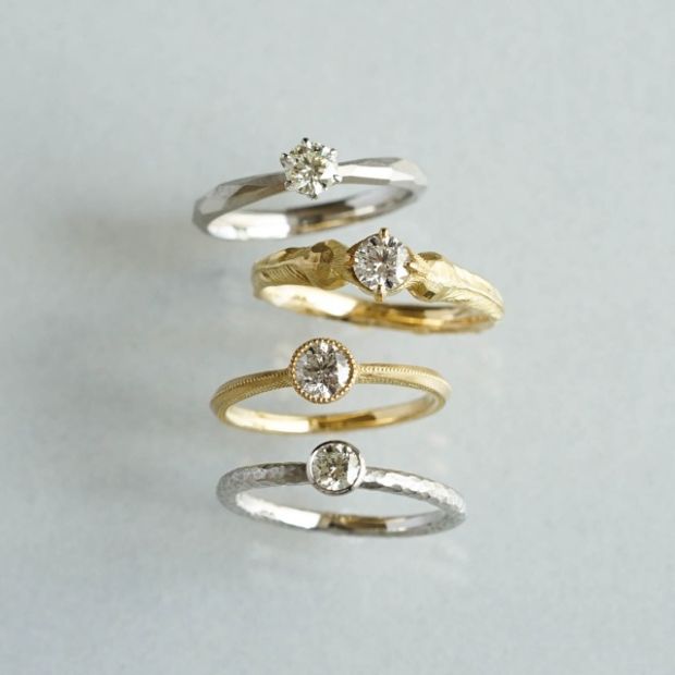 【TROA(トロア)】Rough cut bezel‐ラフカットベゼル