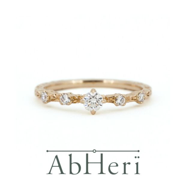【TROA(トロア)】【東京ジュエリーメゾン*AbHeri】Diamond Ring～きらめき続ける