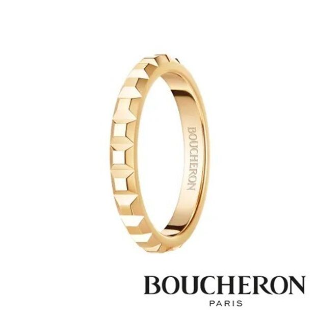 【JEWELRY OHASHI(ジュエリーオーハシ)】【ブシュロン】クルドパリ ピンクゴールド　ミディアムリング