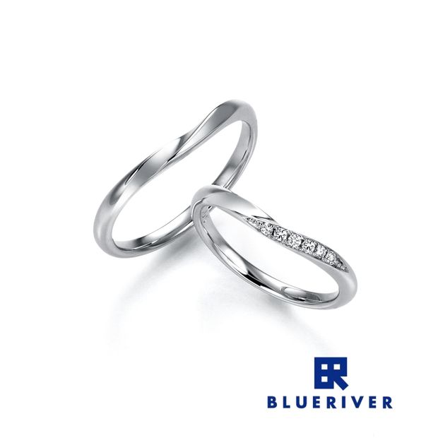 【JEWELRY OHASHI(ジュエリーオーハシ)】【ブルーリバー】WAVE　B13083/B13084