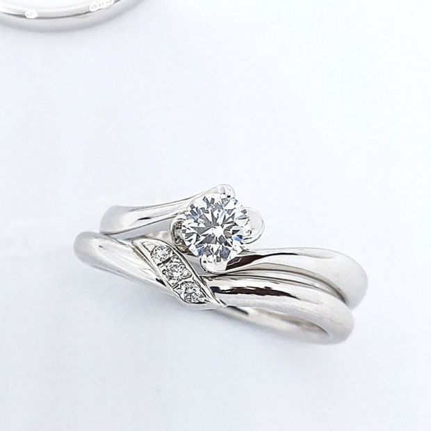 【JEWELRY OHASHI(ジュエリーオーハシ)】【ブルーリバー】SET RING　53640  /　B13069・B13070