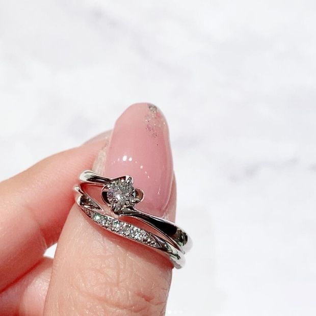 【JEWELRY OHASHI(ジュエリーオーハシ)】【ブルーリバー】WAVE　B13083/B13084