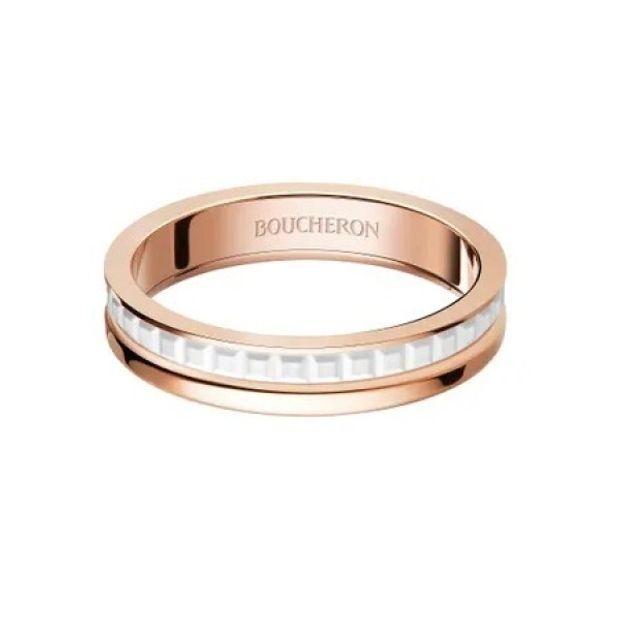 【JEWELRY OHASHI(ジュエリーオーハシ)】【ブシュロン】キャトル ホワイトリング ハーフ