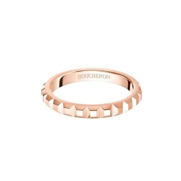 【JEWELRY OHASHI(ジュエリーオーハシ)】【ブシュロン】クルドパリ ピンクゴールド　ミディアムリング