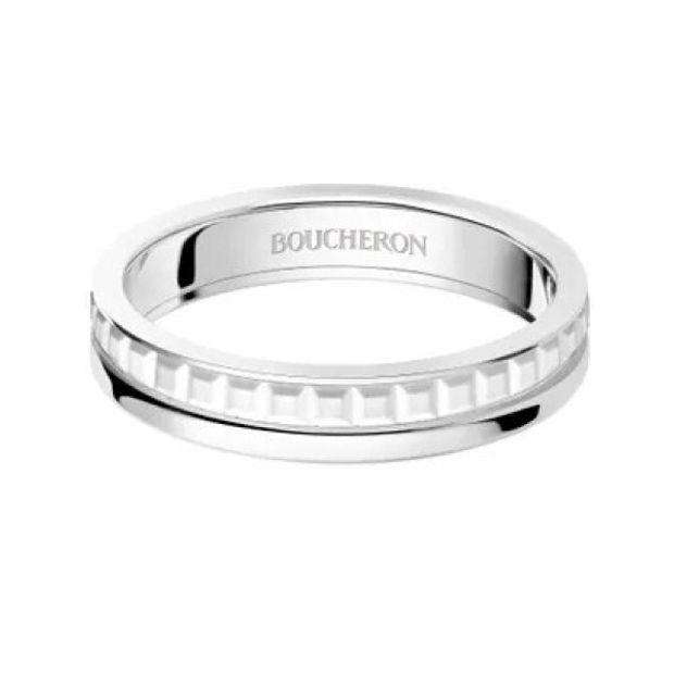 【JEWELRY OHASHI(ジュエリーオーハシ)】【ブシュロン】キャトルダブルホワイト ハーフ