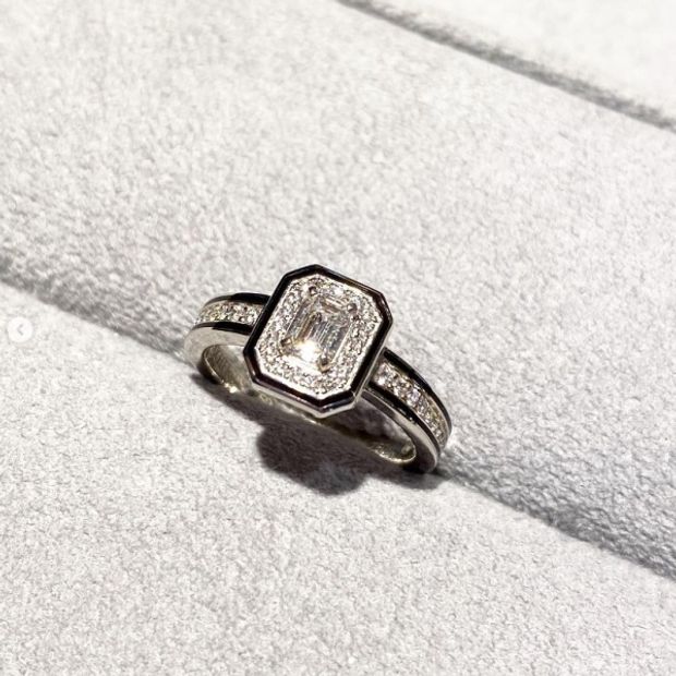 【JEWELRY OHASHI(ジュエリーオーハシ)】【ブシュロン】ヴァンドーム リズレ ソリテールリング