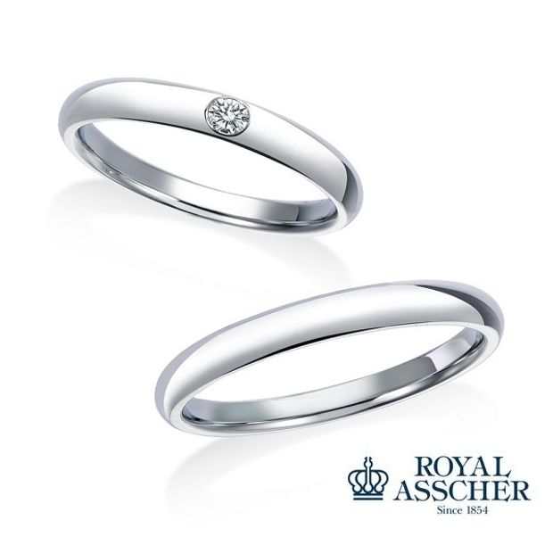 【JEWELRY OHASHI(ジュエリーオーハシ)】【ロイヤル・アッシャー】WRB036/WRA026