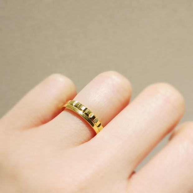 【JEWELRY OHASHI(ジュエリーオーハシ)】【ブシュロン】キャトル ラディアント リング ハーフ