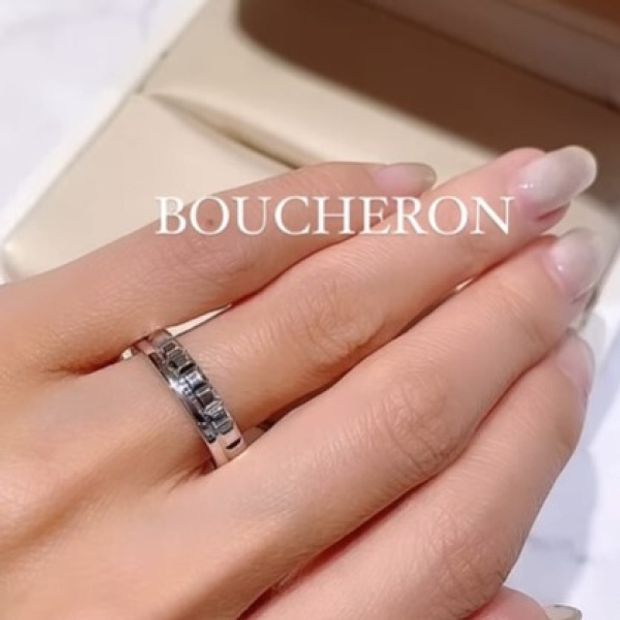 【JEWELRY OHASHI(ジュエリーオーハシ)】【ブシュロン】キャトル ラディアント リング ハーフ