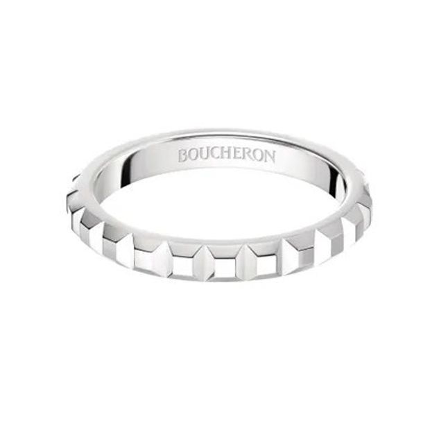 【JEWELRY OHASHI(ジュエリーオーハシ)】【ブシュロン】クルドパリ プラチナ ミディアムリング