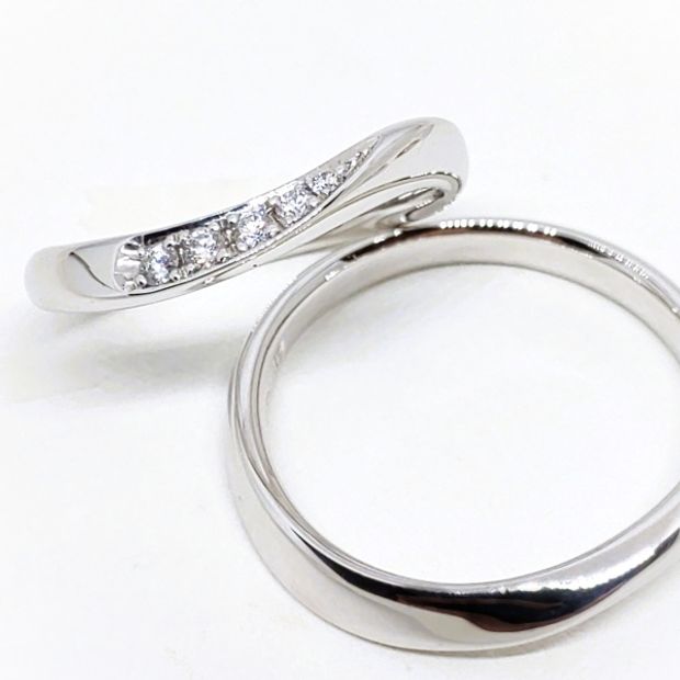 【JEWELRY OHASHI(ジュエリーオーハシ)】【ブルーリバー】WAVE　B13059/B13060