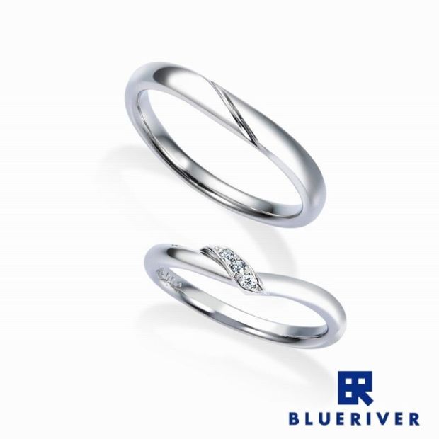 【JEWELRY OHASHI(ジュエリーオーハシ)】【ブルーリバー】SET RING　53640  /　B13069・B13070