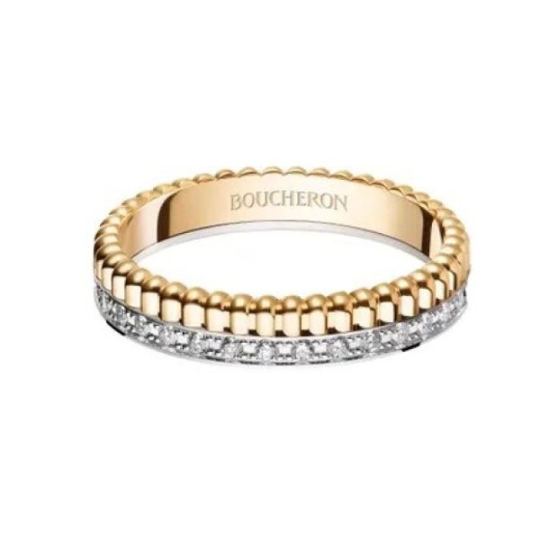 【JEWELRY OHASHI(ジュエリーオーハシ)】【ブシュロン】キャトル ラディアント ダイヤモンド リング