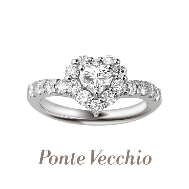 【JEWELRY OHASHI(ジュエリーオーハシ)】【ポンテヴェキオ】HAPPY HEART（ハッピーハート）