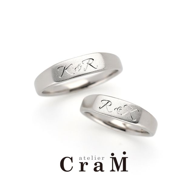 【atelier CraM(アトリエ クラム)】Sign Signet Square（サイン・シグネット・スクエア）